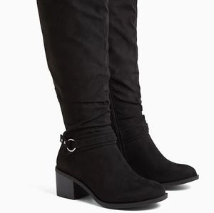 Near knee-high torrid boots